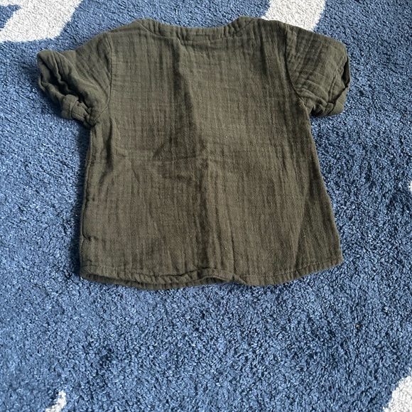 Olive Green Toddler Outfit Set - Picture 4 of 6
